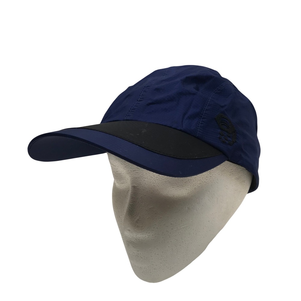 Mountain Hardwear Navy Blue Ripstop 5 Panel Performance Hiking Cap Hat Regular